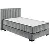 Boxbett Nagol C - Anthrazit/Schwarz, MODERN, Holzwerkstoff/Textil (120/200cm) - MID.YOU