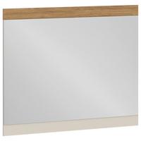 Spiegel Naxxar Eichefarben/kaschmir 59,2 Cm - Kaschmir/Eichefarben, Trend, Glas/Holzwerkstoff (94,2/80/2cm)