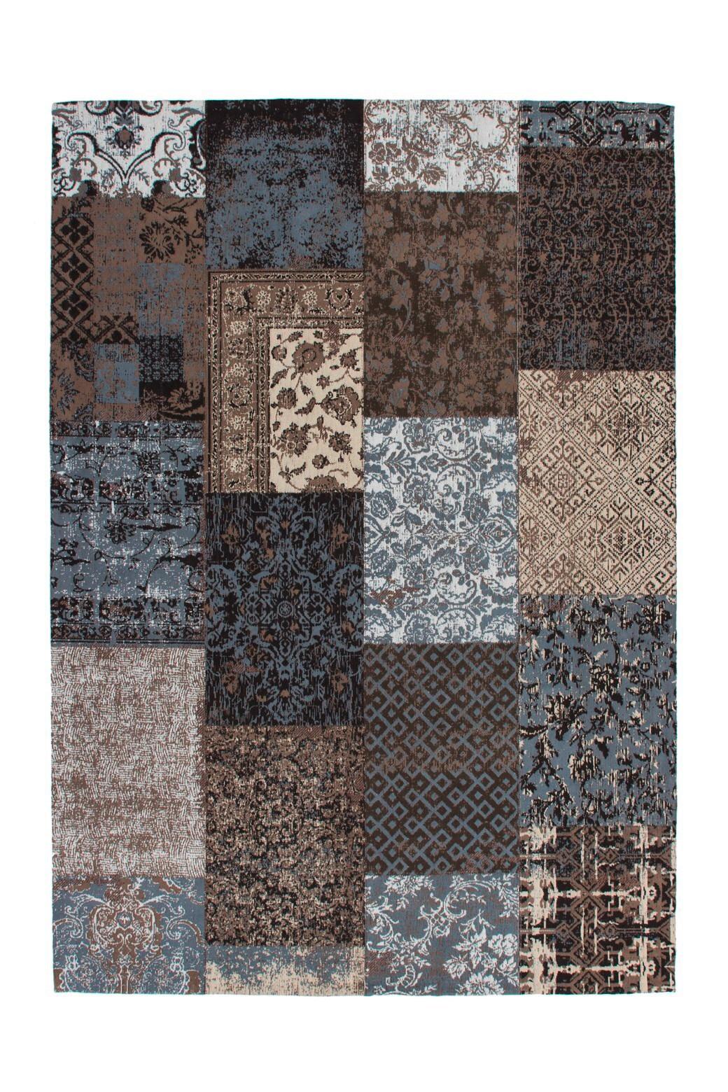 Flachwebteppich Symphony 160 Braun, 120x170 cm - Braun, KONVENTIONELL, Textil (120/170cm)