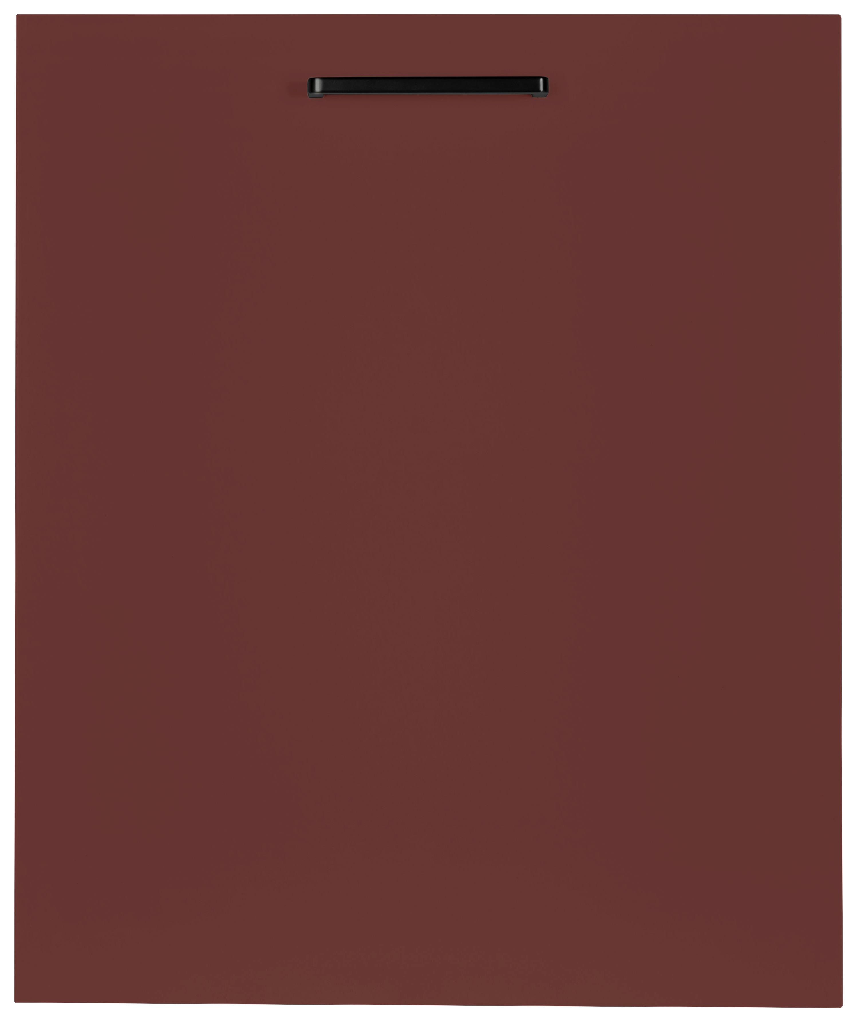 Geschirrspülerfront Easytouch - Rot, MODERN, Holzwerkstoff (60/72/1,9cm) - Nobilia