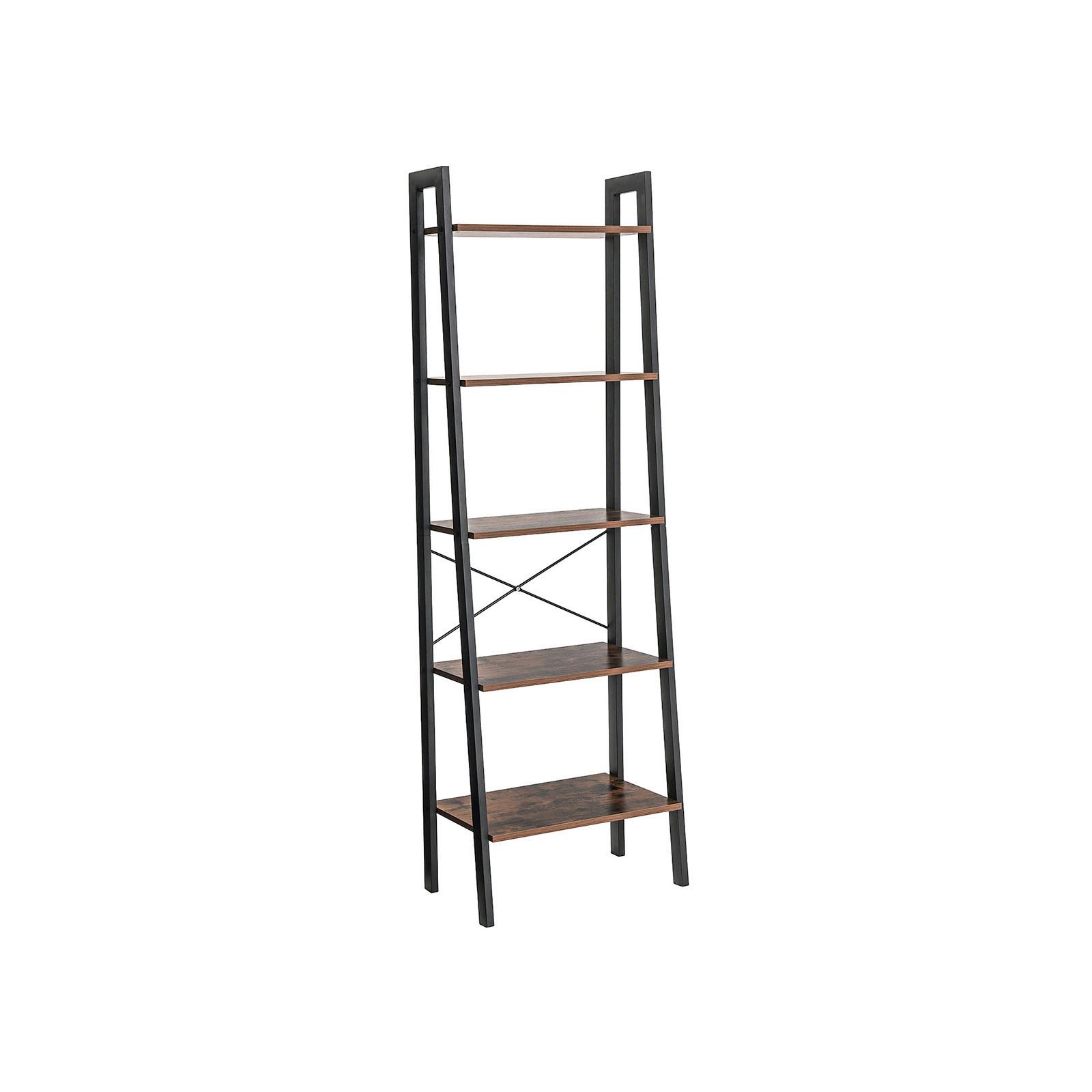 REGAL Iron B: 56,2 cm Braun/Schwarz - Schwarz/Braun, Basics, Holzwerkstoff (56,2/172,1/34cm) - Boxxx