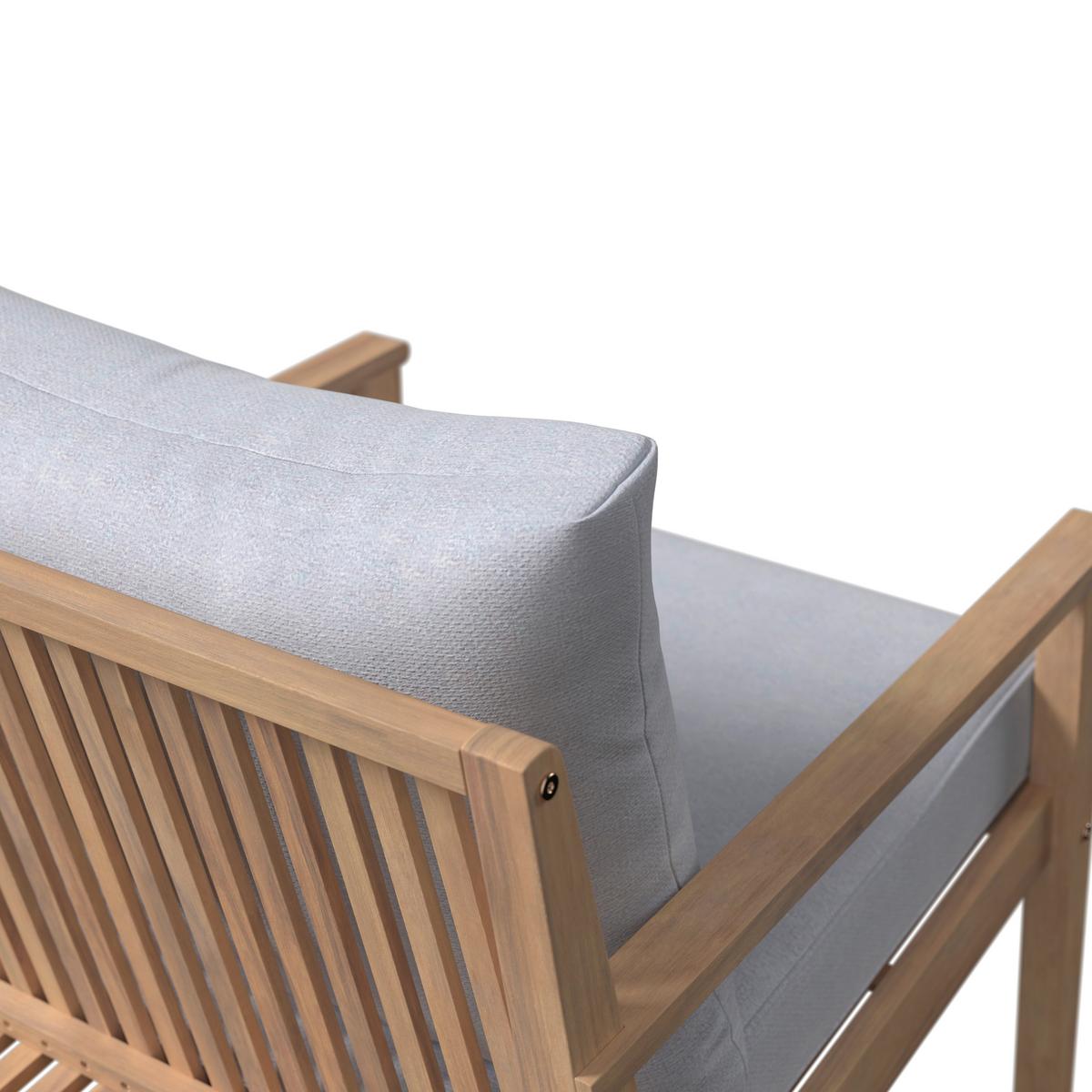 Loungegarnitur Dublin - Grau/Akaziefarben, MODERN, Holz/Kunststoff (90/60/55cm) - Beldano