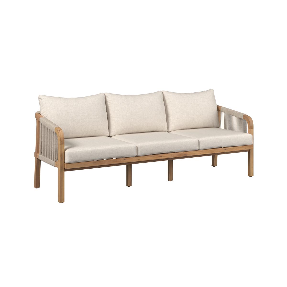 ZAHRADNÍ SADA SIMBA - barvy akácie, Natur, dřevo - Mömax