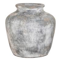 Vase Santo Hellgrau B: 30 cm - Hellgrau, Design, Keramik (30/30/30cm)