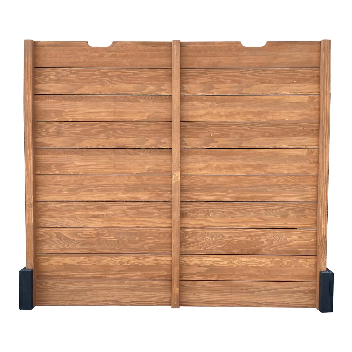 Sandkasten Mandy Xxl - Anthrazit/Braun, MODERN, Holz (160/151/122,5cm) - Ambia Garden