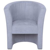 Koktailové kreslo PAUL, sivá tkanina CROWN - čierna/sivá, Konventionell, kompozitné drevo/textil (70/76/64cm) - P & B