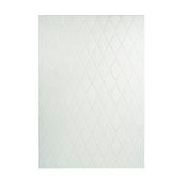 Teppich Vivica Weiß, 80x150 cm - Weiß, KONVENTIONELL, Textil (80/150cm)