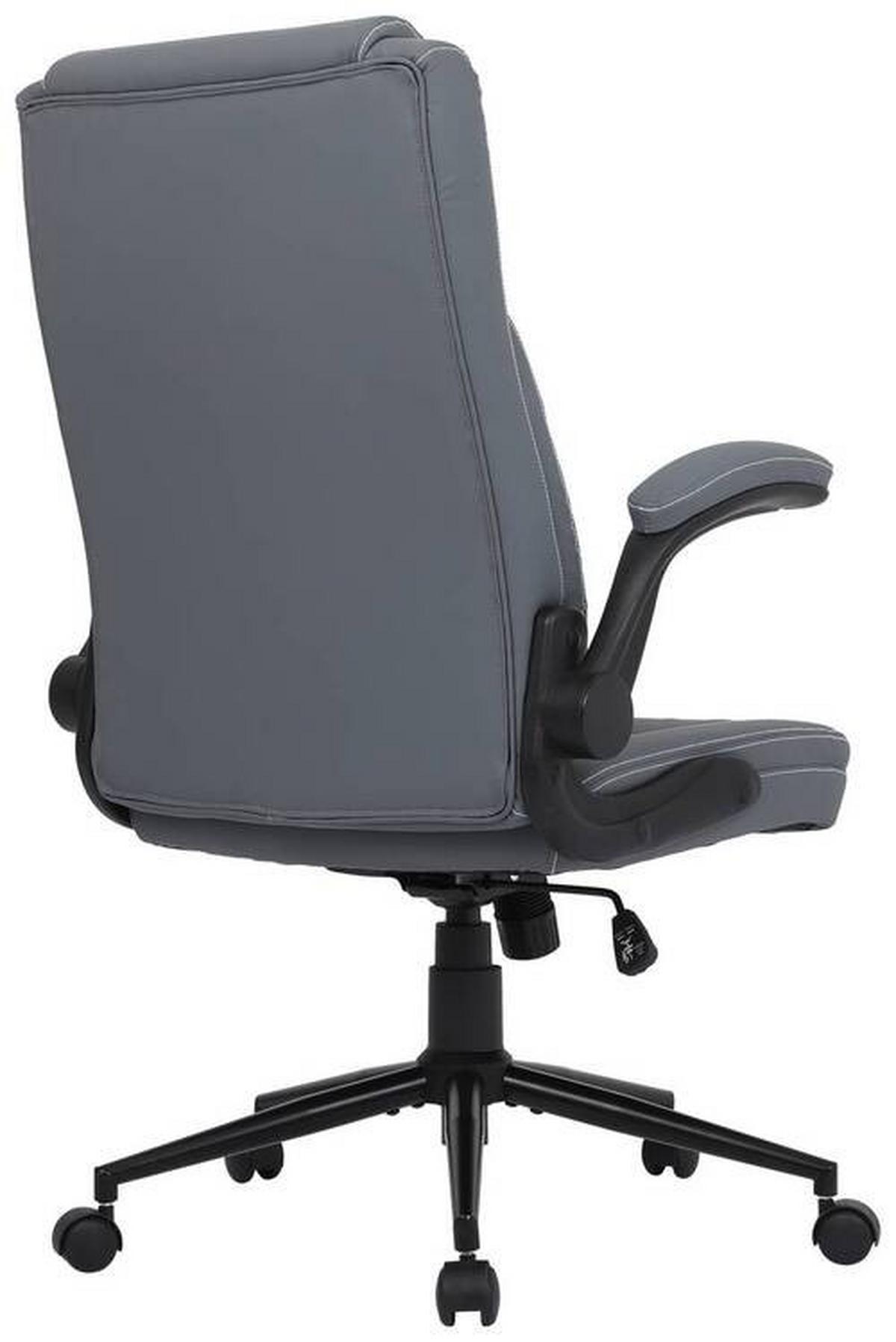 Chefsessel Fredy - Schwarz/Weiß, MODERN, Holz/Kunststoff (64/116/70cm)