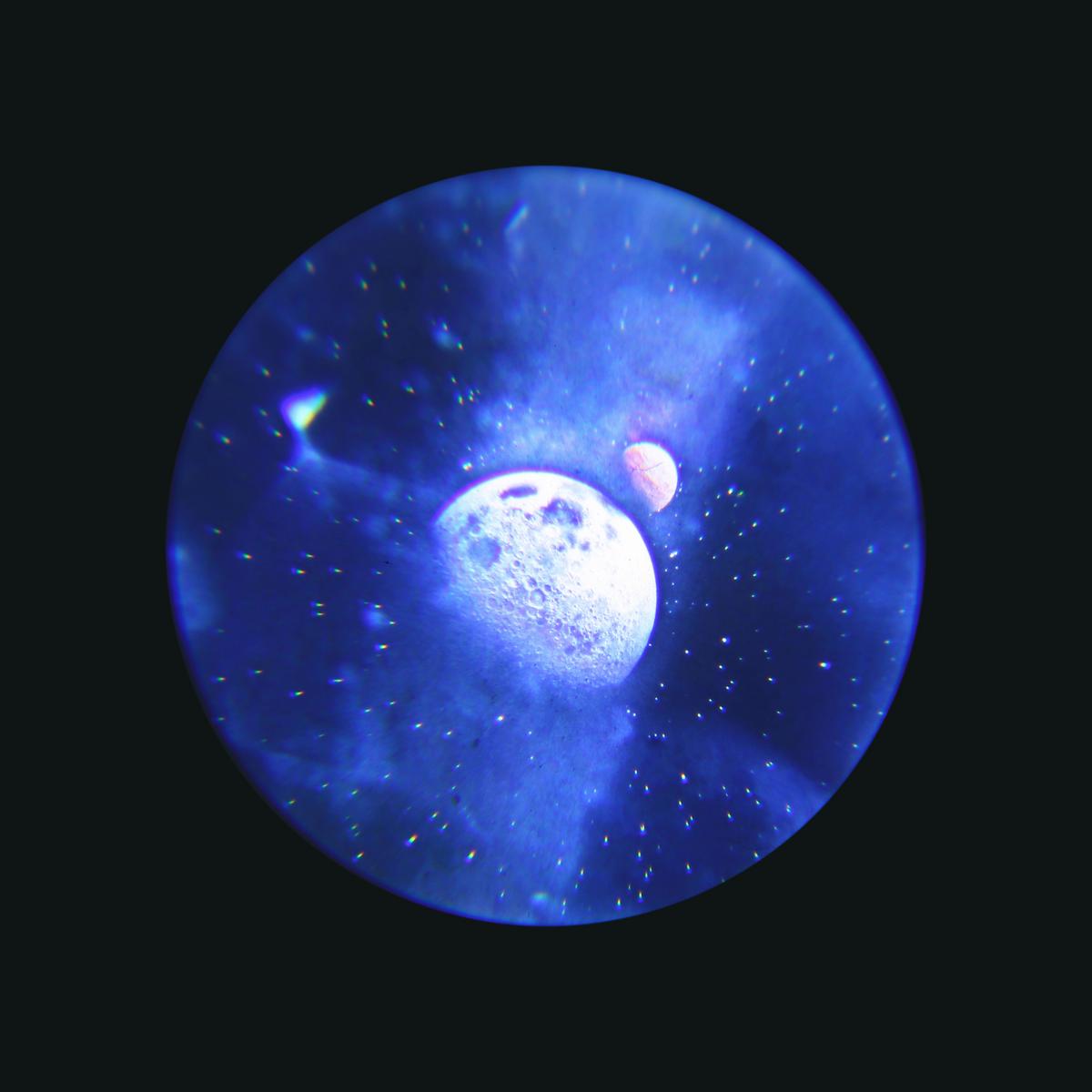 Led-dekoleuchte Mit Usb Kabel - Blau/Rot, Trend, Kunststoff (9,5/7/18,5cm) - Globo