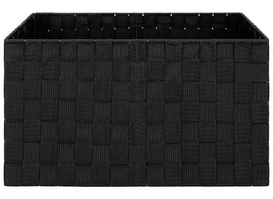 Košík Charlotte - L - čierna, kov/plast (37,5/27,5/20,5cm) - Mömax modern living Košík Charlotte - L - čierna, kov/plast (37,5/27,5/20,5cm) - Mömax modern living