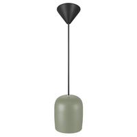 Hängeleuchte Notti Grün D: 10 cm - Grün, Design, Metall (10/12cm) - Nordlux