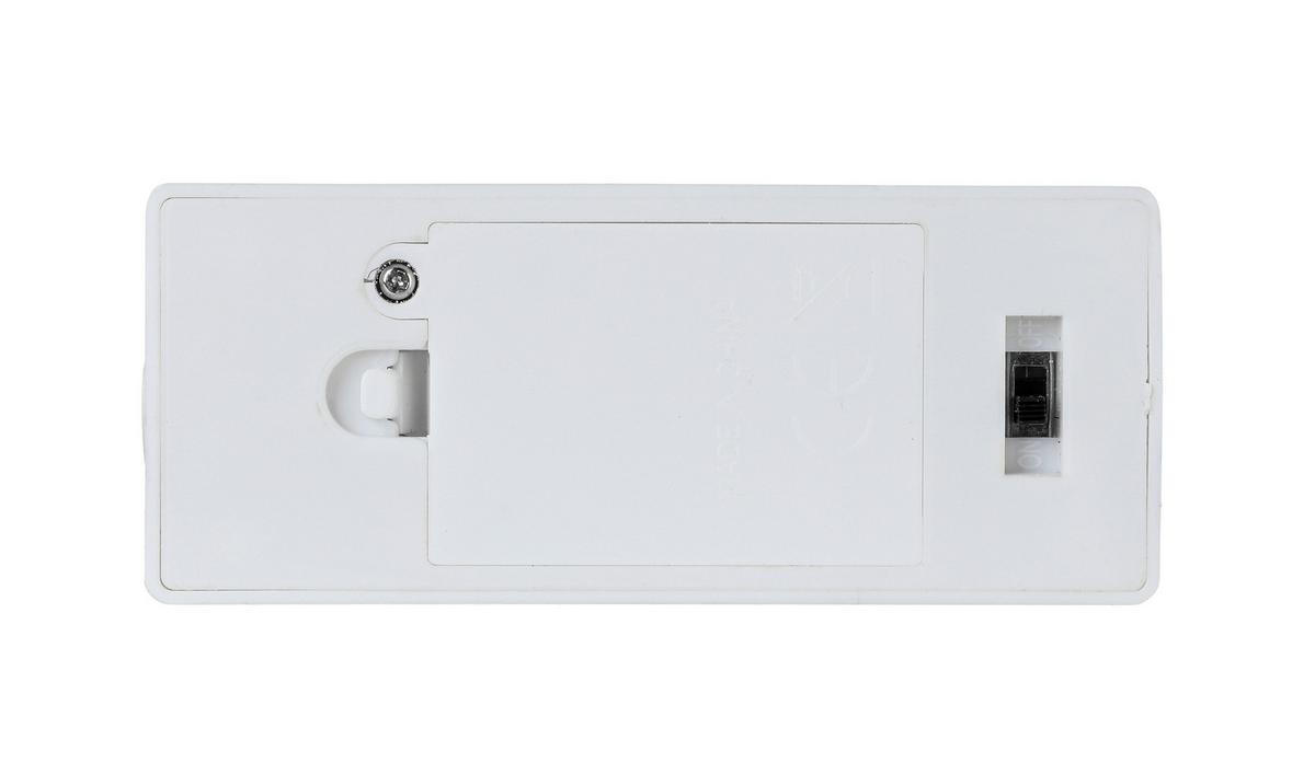 LED-Dekoleuchte Caterina - Chromfarben/Weiß, Basics, Kunststoff (17/4,5/25,5cm) - Luca Bessoni