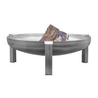 Feuerschale Basic XXL Edelstahl - Edelstahlfarben, Basics, Metall (63/63/28cm)