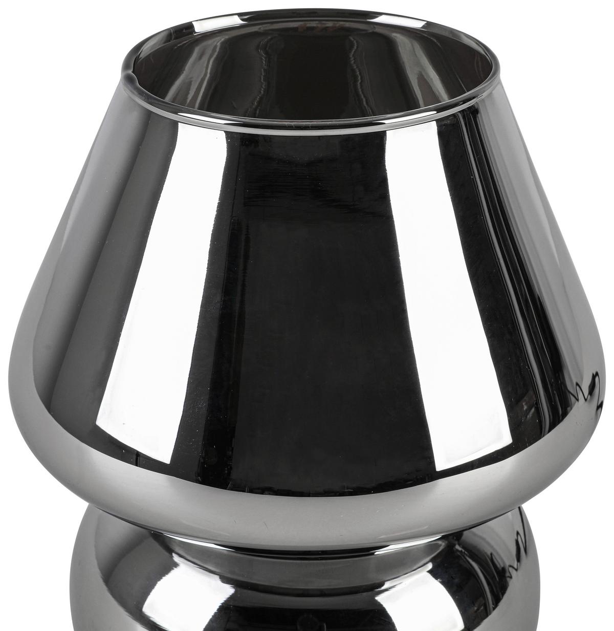 STOLNÍ LAMPA SCHÖNI - černá/barvy chromu, Moderní, plast/sklo (15/18cm) - Modern Living