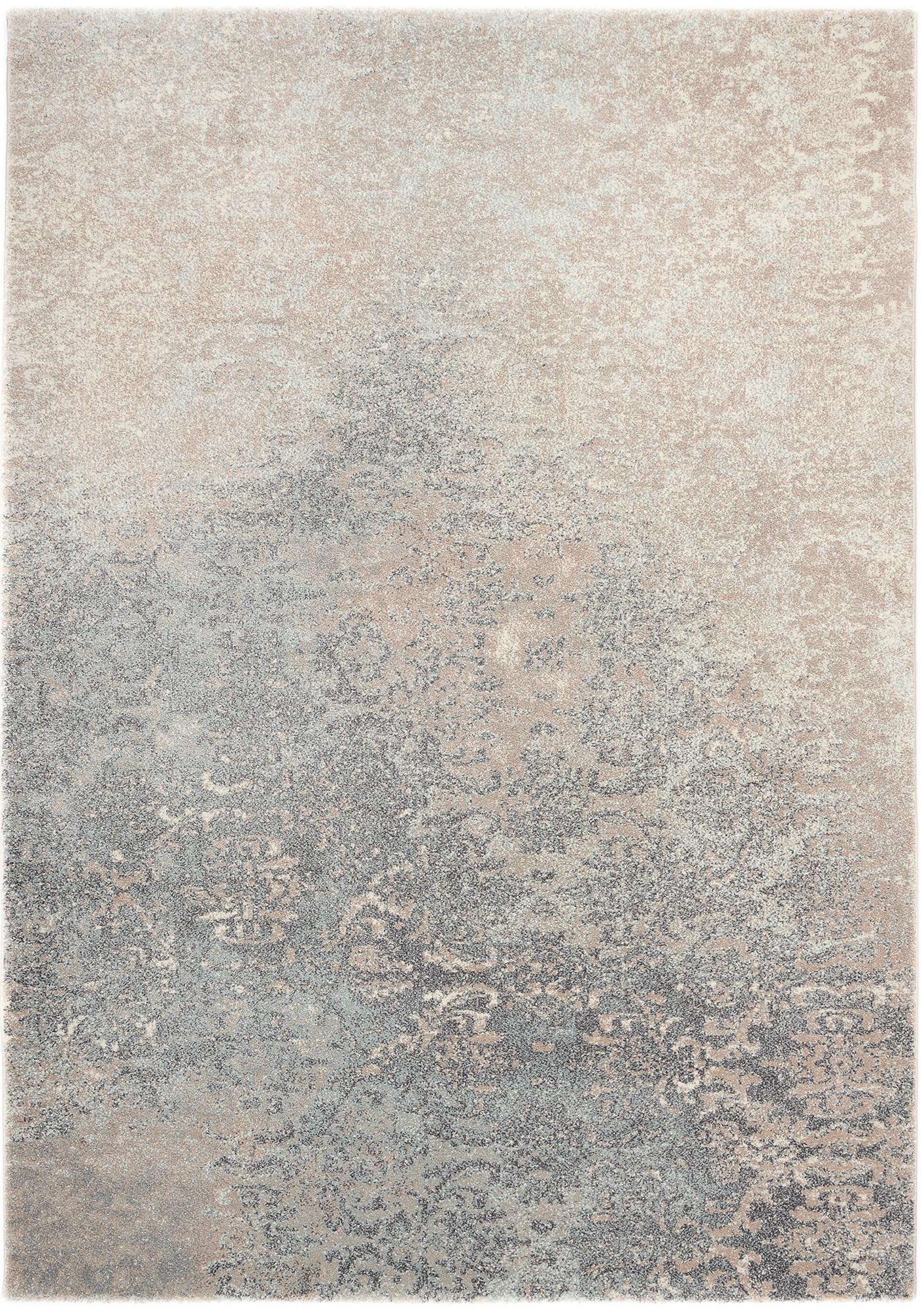 Vintage-Teppich Türkis Palermo 240x340 cm Türkis  240/340 cm 