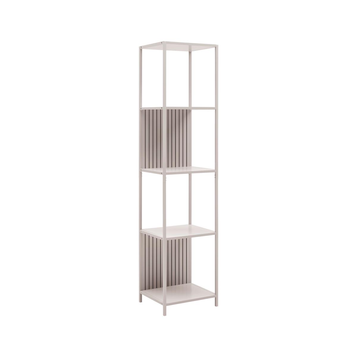 REGÁL MODANO -EXKLUSIV- - kašmírová, Modern, kov/kompozitné drevo (40/170/35cm) - Mömax