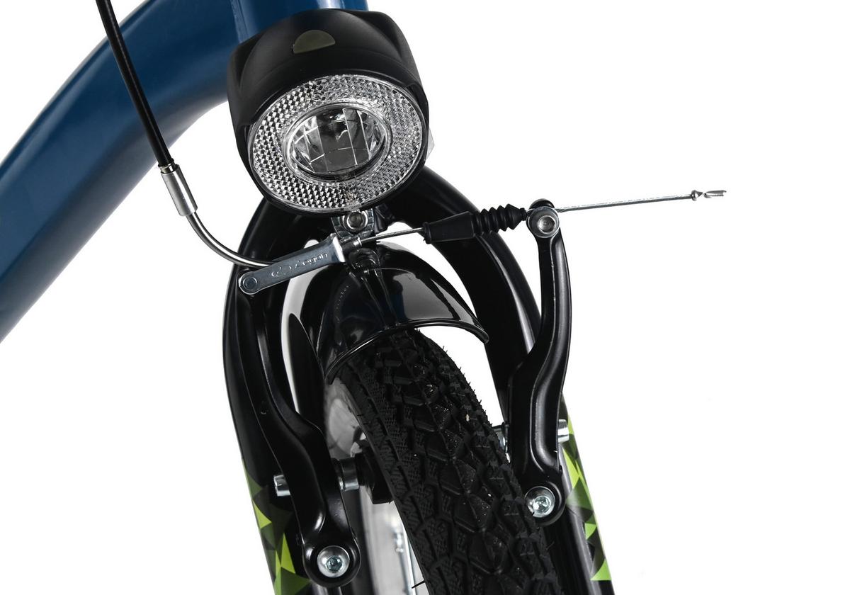 Dacapo Kinderfahrrad Bobby Blau - Blau, Basics, Metall (25/140/60cm)