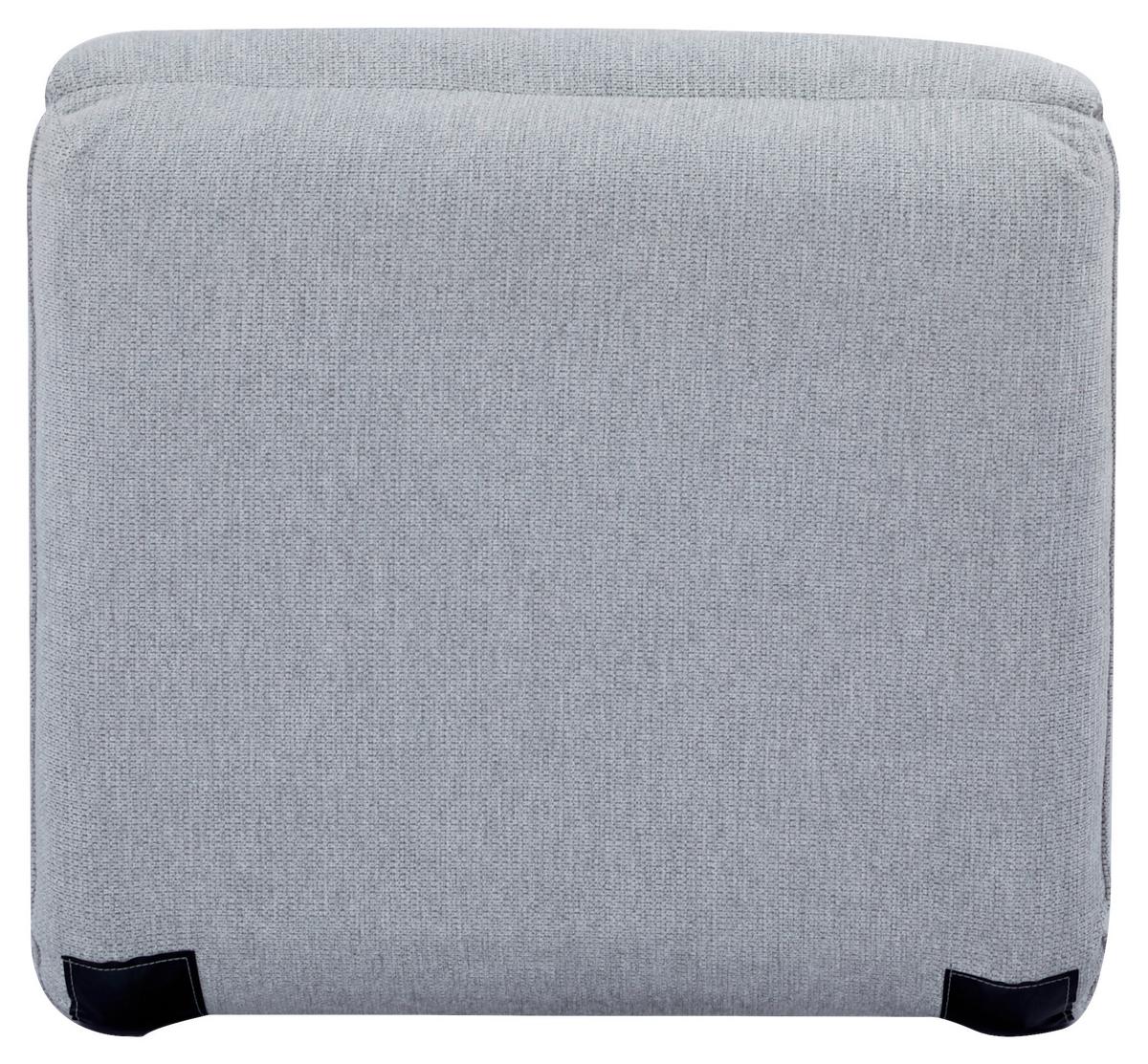 Schlafsessel Verve Hellgrau B: 78 cm - Hellgrau, Design, Textil/Metall (78/72/85cm) - Livetastic
