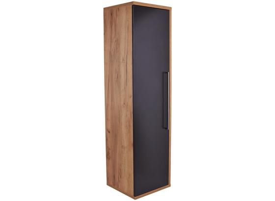 Hochschrank mit Soft-Close Opus B: 45cm Eiche + Anthrazit - Eichefarben/Anthrazit, MODERN, Holzwerkstoff (45/160/35cm) Hochschrank mit Soft-Close Opus B: 45cm Eiche + Anthrazit - Eichefarben/Anthrazit, MODERN, Holzwerkstoff (45/160/35cm)