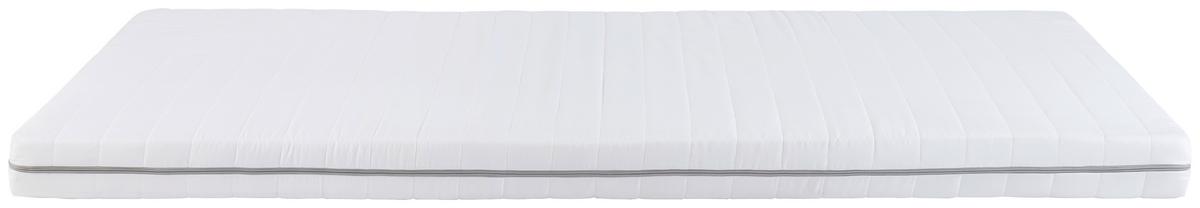 Rollmatratze Basic 90x200 Cm H2 H: 12 Cm - Weiß, Textil (90/200cm) - Primatex