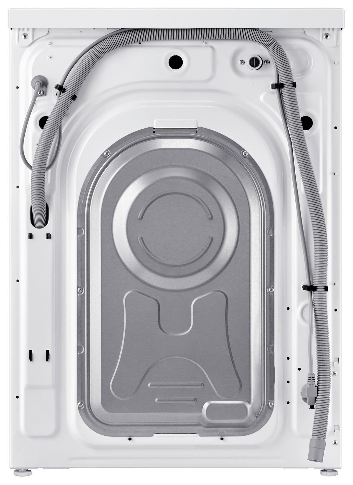 Waschmaschine Ww90cgc04aaeeg - Schwarz/Weiß, Basics, Glas/Kunststoff (60/85/55cm) - Samsung