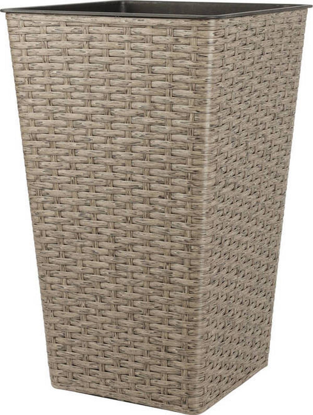 Virágcserép Vm3000090 - természetes anyagok (28/28/45cm)