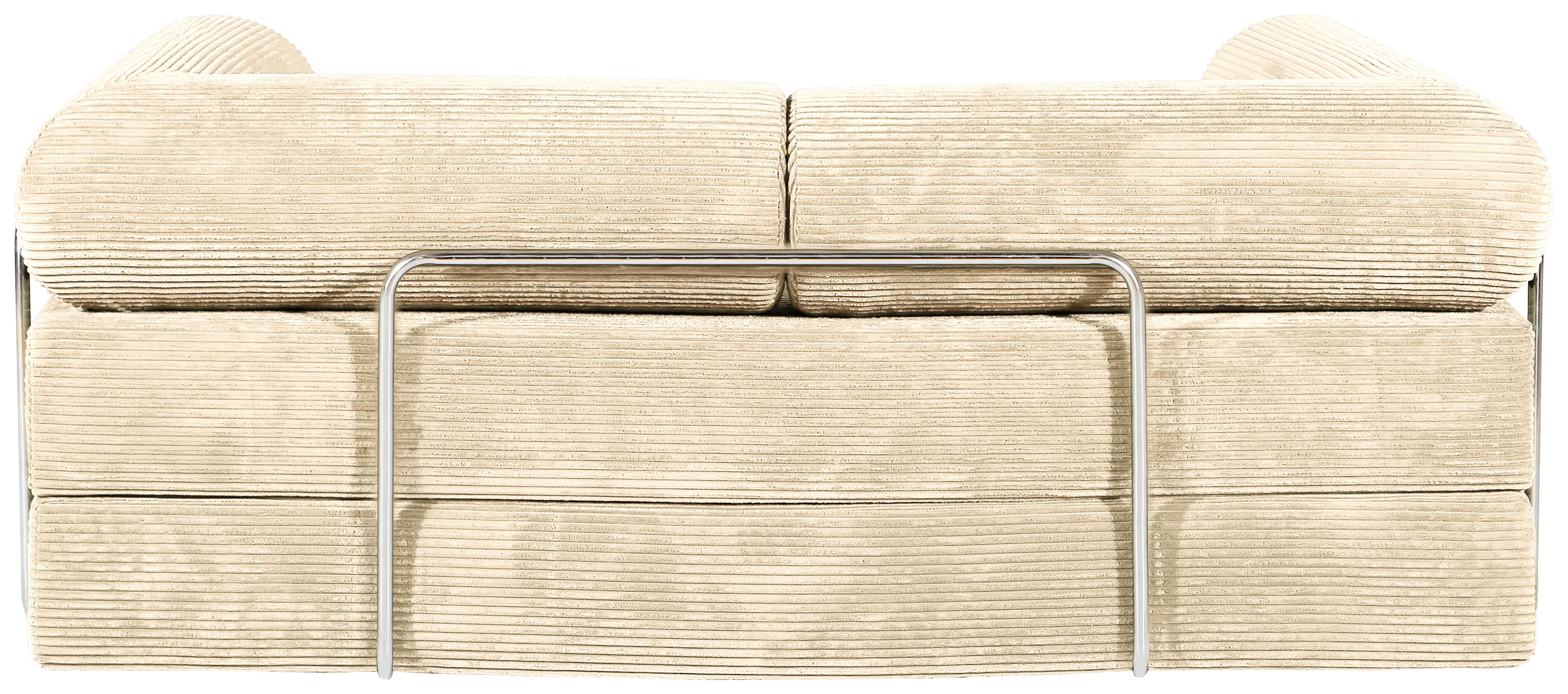 Sessel Elysium Beige B: 180 cm - Beige, Design, Textil (180/70/100cm) - P & B