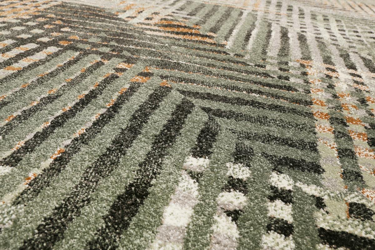 Webteppich Grün, Bxl: Ca. 80x150 Cm - Grün, KONVENTIONELL, Textil (80/150cm) - Esprit