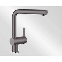 Küchenarmatur Blanco Linus Grau Schwenkbar, Hochdruck - Grau, Metall (28,4cm)