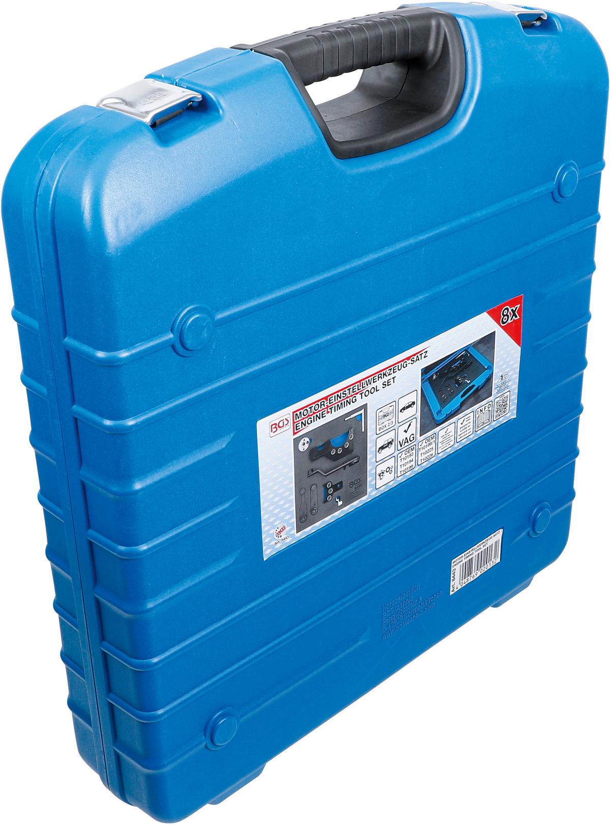 Motor-einstellwerkzeug-satz 8443 - Blau/Schwarz, Basics (39/30/8,5cm)
