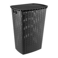 Nádoba na bielizeň ANNA - sivá, Konventionell (45/60/34cm) - Mömax