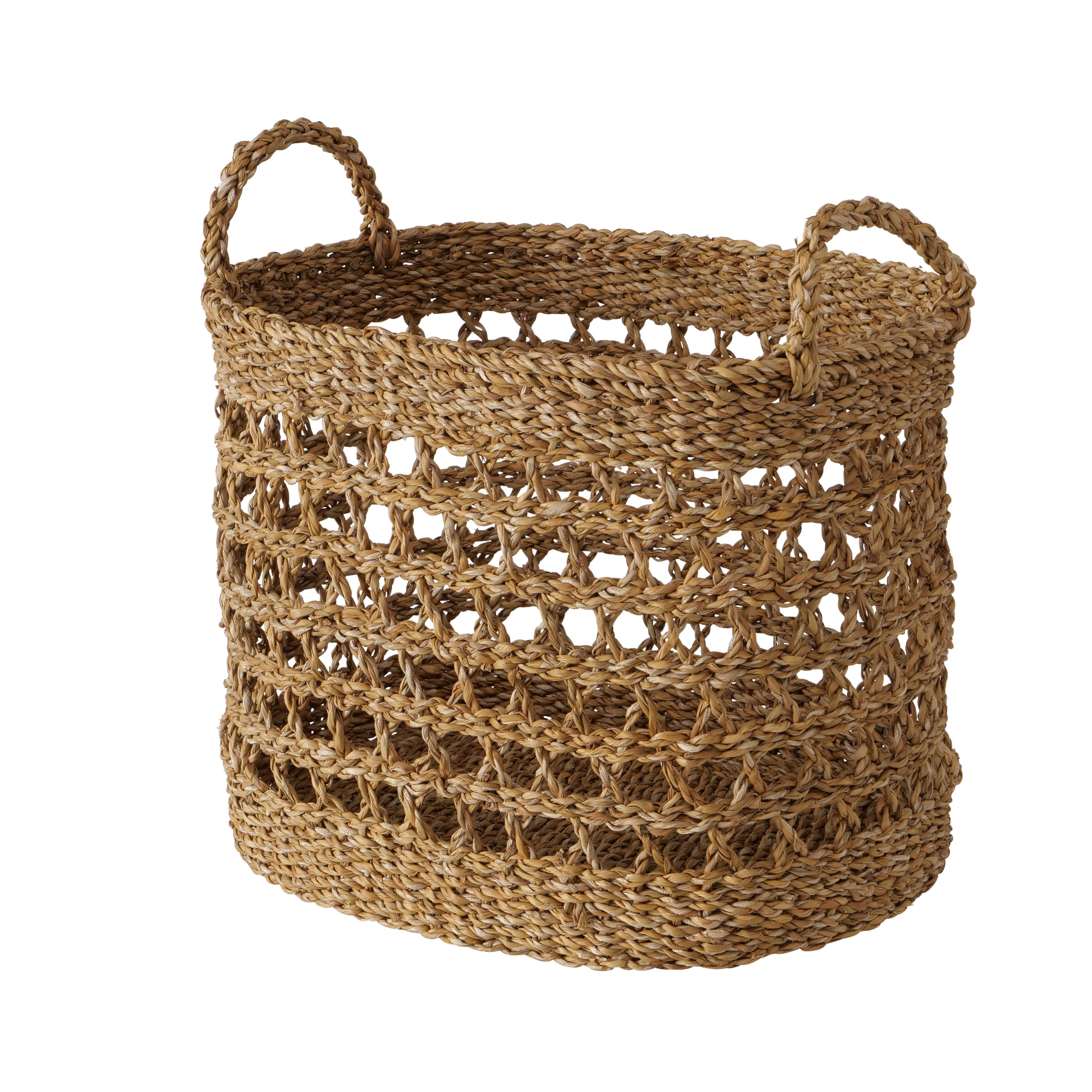 Koš -M- - přírodní barvy, Konvenční, přírodní materiály (40/30/37cm) - Mömax