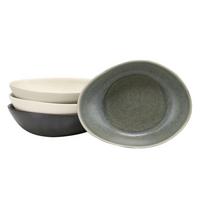 Müslischalenset Keramik Multicolor 4-Teilig - Multicolor, Basics, Keramik (20,5/16,5/5,2cm) - Creatable