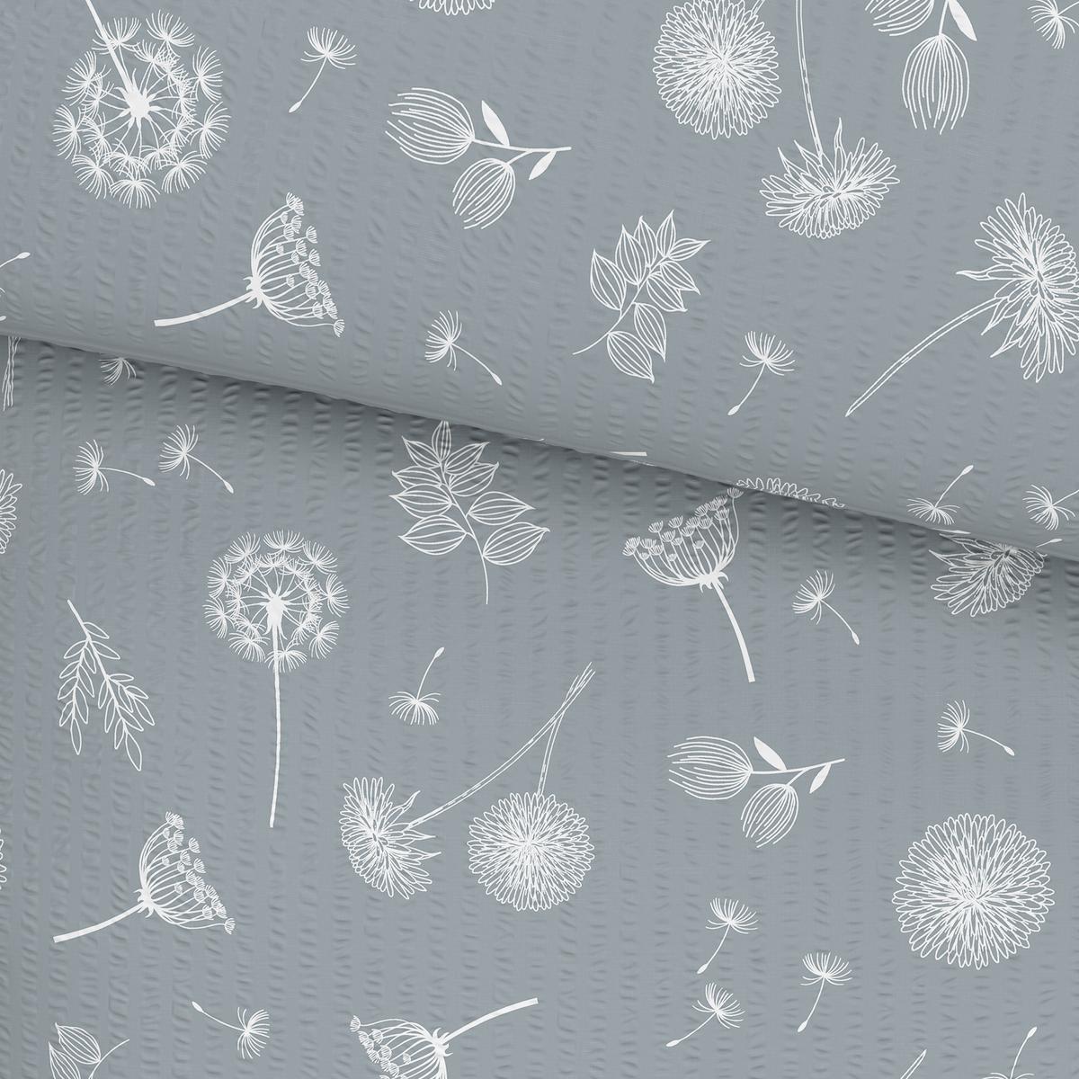 POVLEČENÍ PUSTEBLUME - šedá, Konvenční, textil (140/200cm) - Modern Living