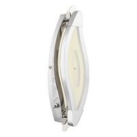 Led-wandleuchte 4809.01.01.0000 - Chromfarben, Design, Kunststoff/Metall (31,5/11,5cm) - Globo