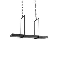 Pendelleuchte Tray - Schwarz, Basics, Metall (22,5/80/50cm) - Markslöjd