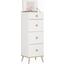 Komoda Billund - farby dubu/biela, Moderný, drevo/kompozitné drevo (46/121/40cm) - Modern Living Komoda Billund - farby dubu/biela, Moderný, drevo/kompozitné drevo (46/121/40cm) - Modern Living