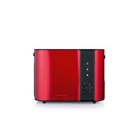 Toaster Mary mit Brötchenaufsatz - Rot/Schwarz, Kunststoff/Metall (26/18,5/19,5cm) - Severin
