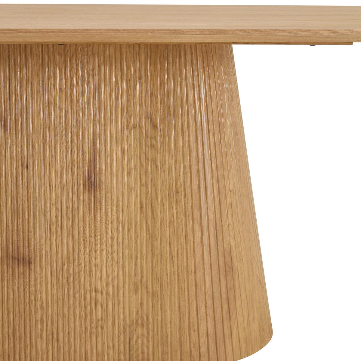 JÍDELNÍ STŮL LENNO - barvy jasanu, Moderní, dřevo/kompozitní dřevo (100/76/200cm) - Bessagi Home