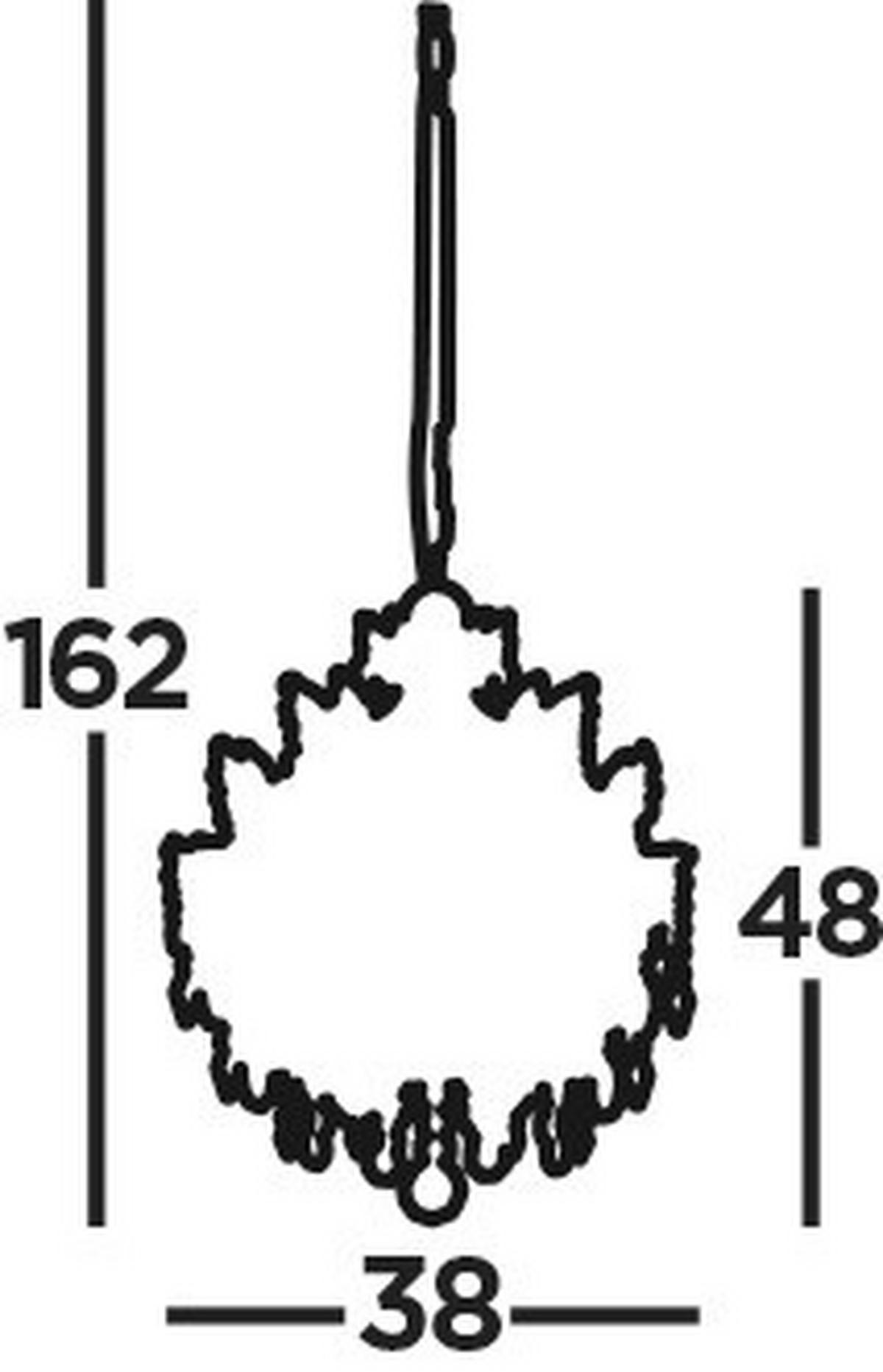 Kristall-Hängeleuchte Harrietta 7673-3cc - Chromfarben, Design, Glas/Metall (38/162cm)