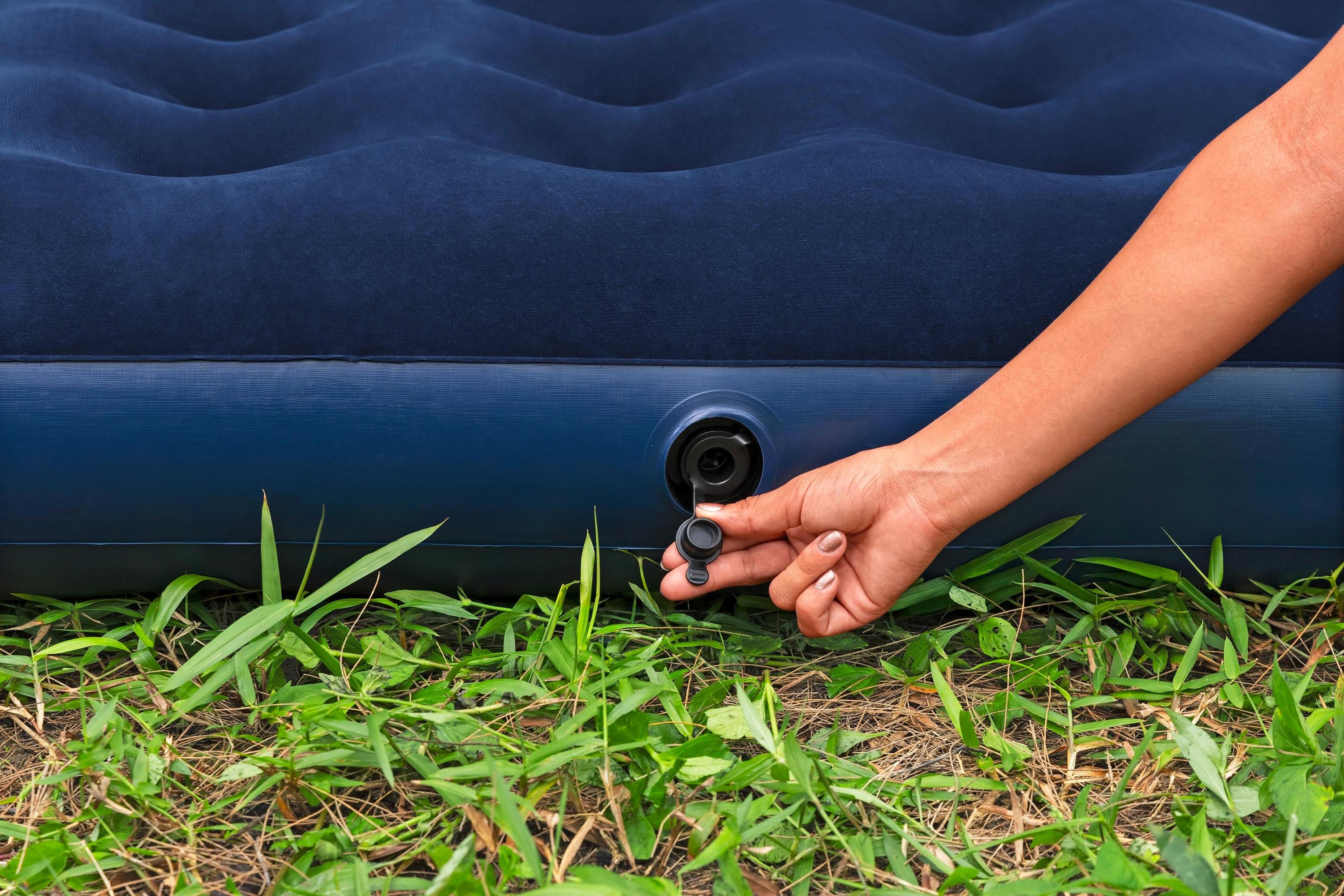 Luftbett Anastasia 191x137x22 Cm Bis 300kg - Dunkelblau, KONVENTIONELL, Kunststoff (191/137/22cm) - Bestway