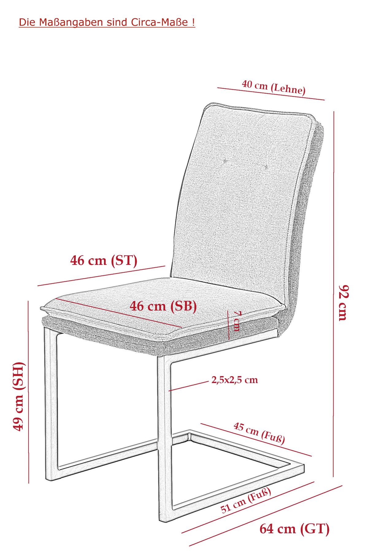 Tischgruppe Ebro G - Eichefarben/Beige, MODERN, Holzwerkstoff/Textil (140 - 180/76/90cm) - MID.YOU