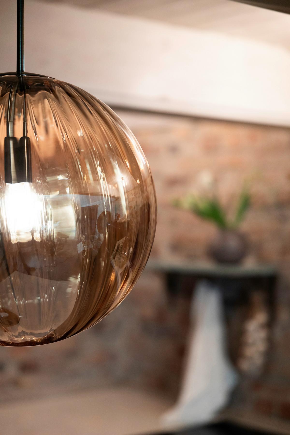 Pendelleuchte Memory-Funktion, 40w - Braun, Basics (35/53.5/35cm) - Markslöjd