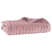 DUSCHTUCH Welle 70x140 cm Mauve - Mauve, Basics, Textil (70/140cm)