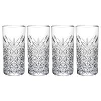 Longdrinkglas Timeless 4 Stk. ca. 450ml Transparent - Transparent, Basics, Glas (450ml) - Mäser