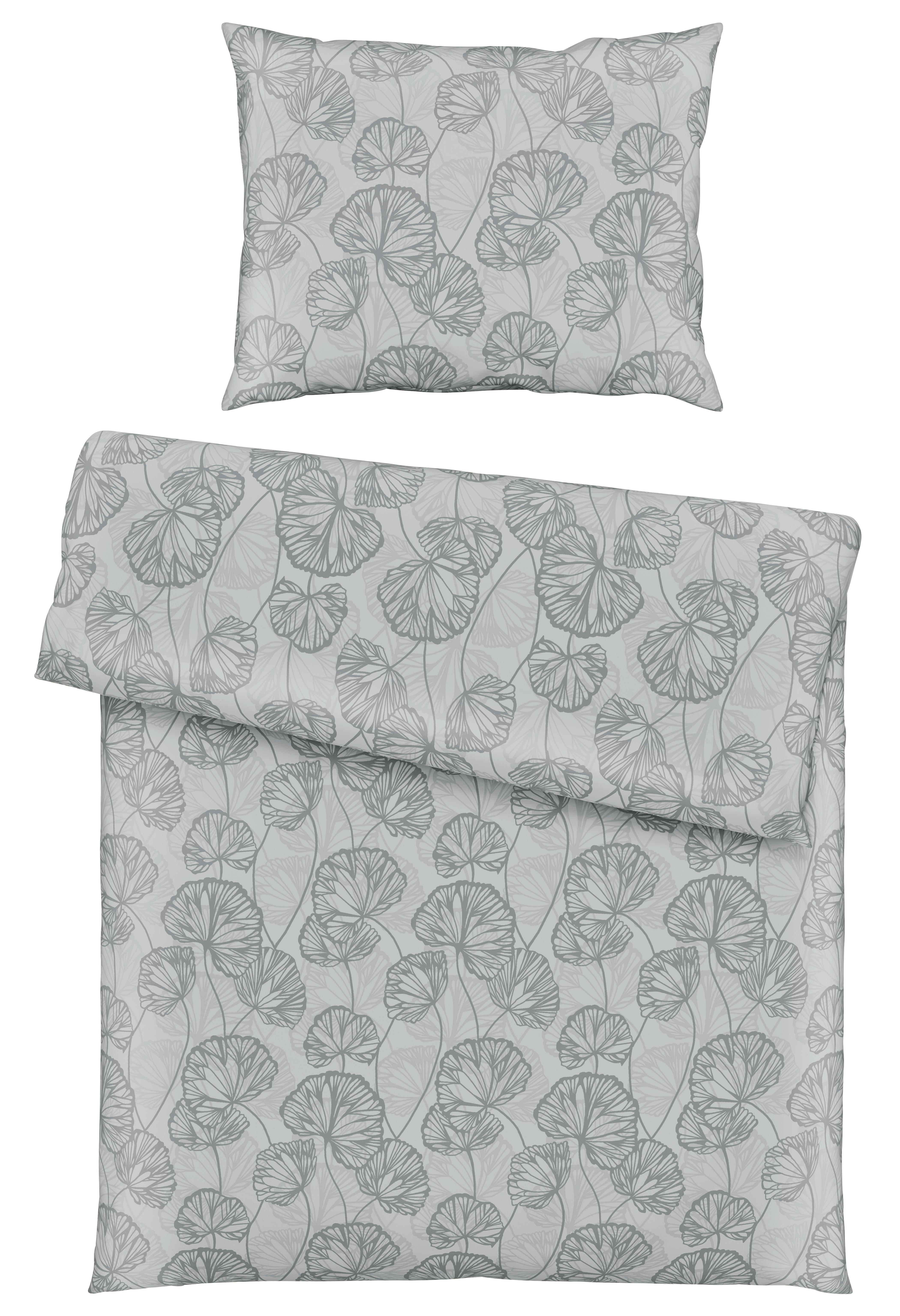 Posteľná bielizeň Ethens, 70/90 140/200cm - sivá, textil (140/200cm) - Modern Living