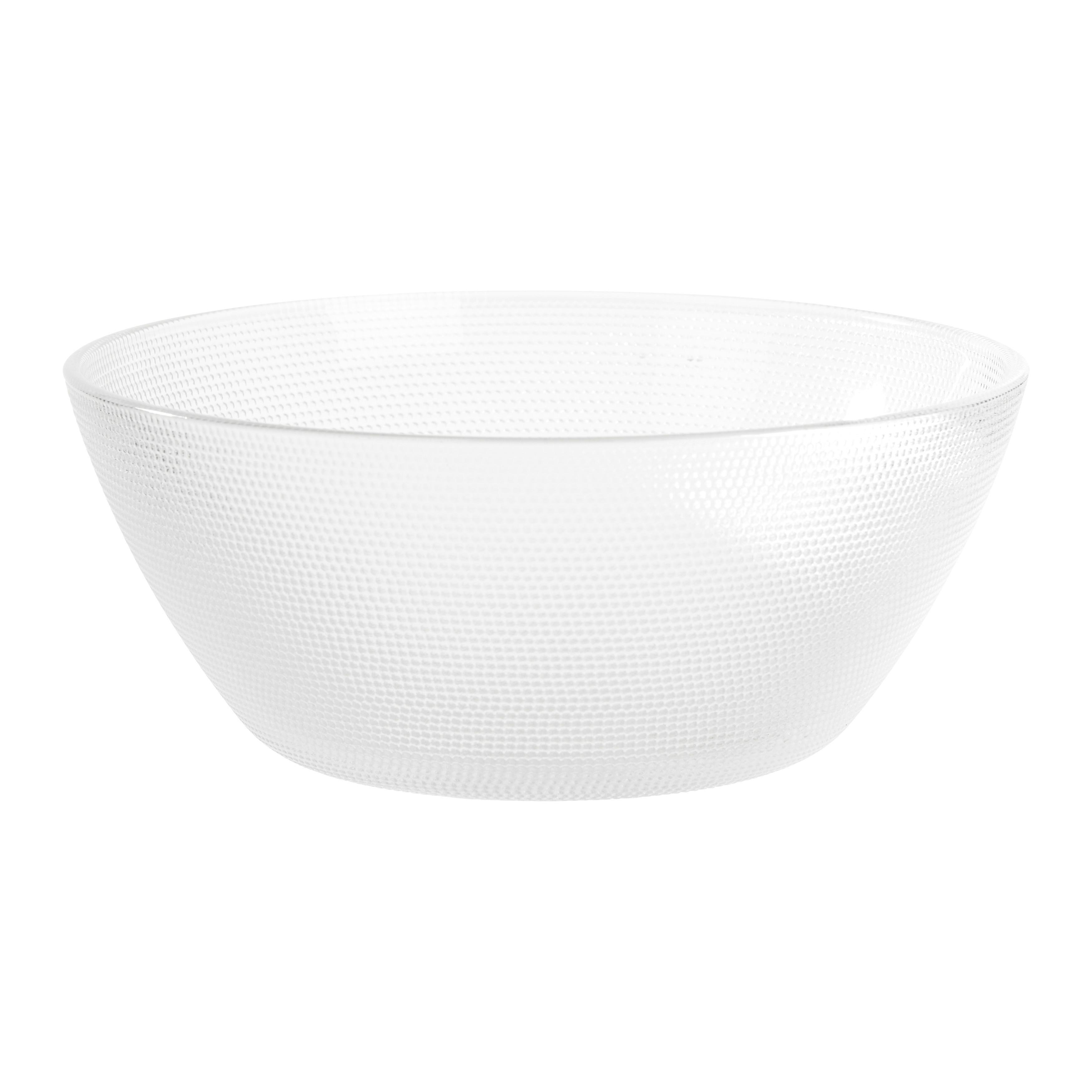 Miska LOTTE - CA. 22,5CM - průhledné, Konvenční, sklo (22,5/22,5/9,5cm) - Mömax