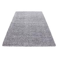 Hochflor Teppich Hellgrau Life 300x400 cm - Hellgrau, KONVENTIONELL, Textil (300/400cm) - Novel