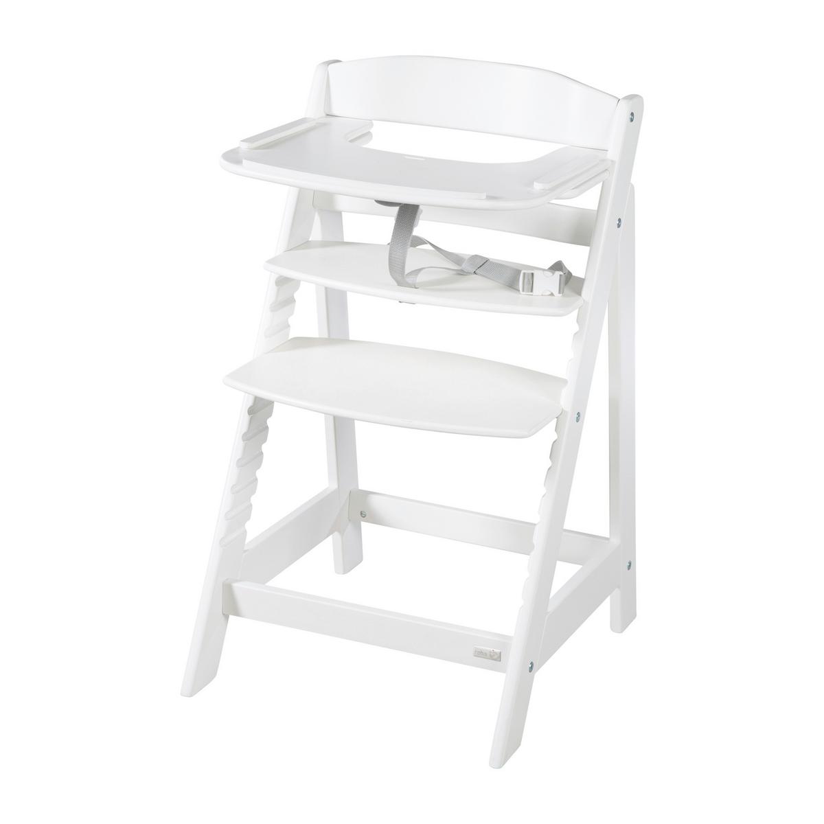 Essbrett mit Schutzkanten weiß - Weiß, Basics, Holzwerkstoff (42/2/40cm) - Roba