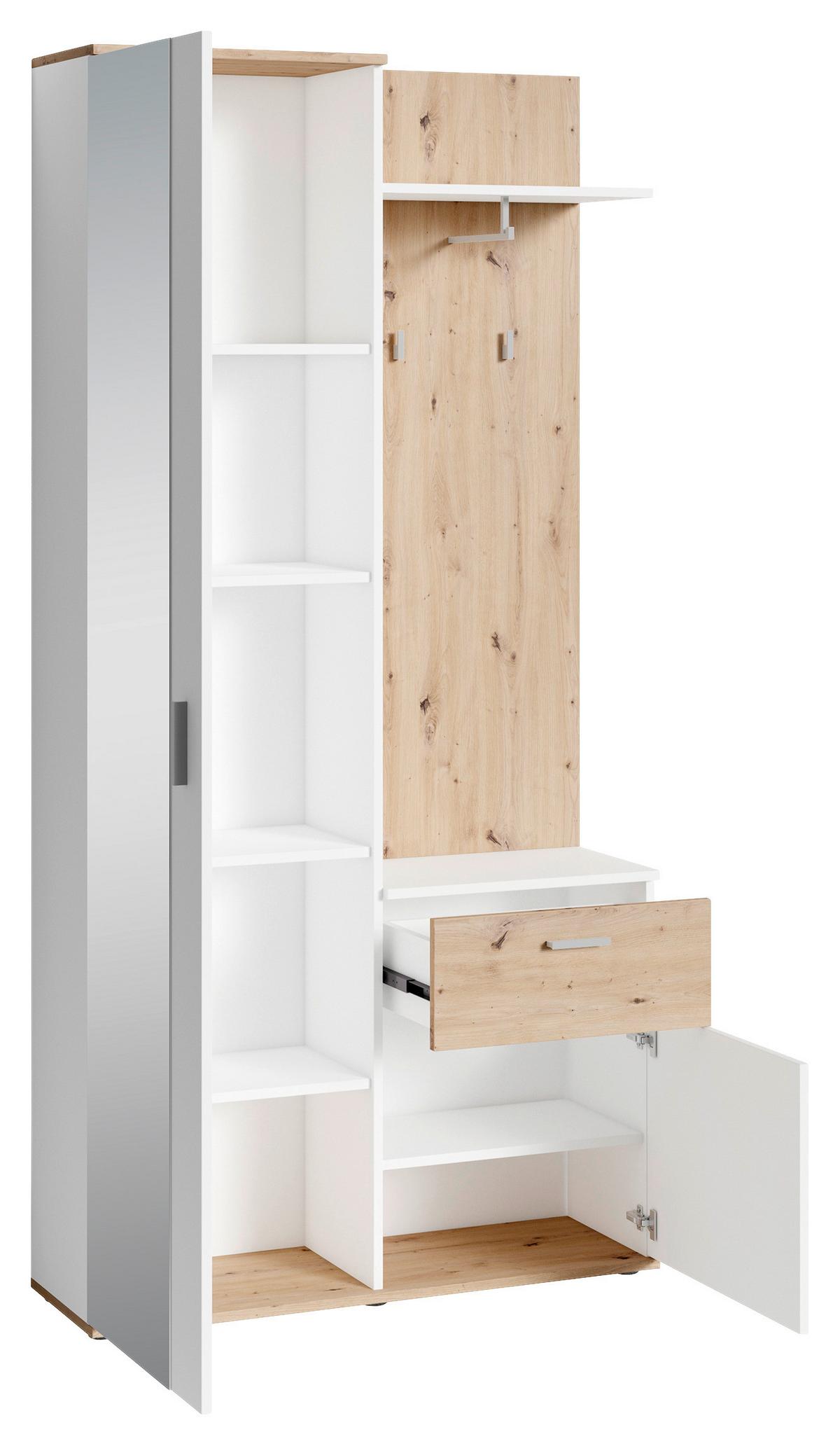 Garderobe mit und kaufen Ablage Haken